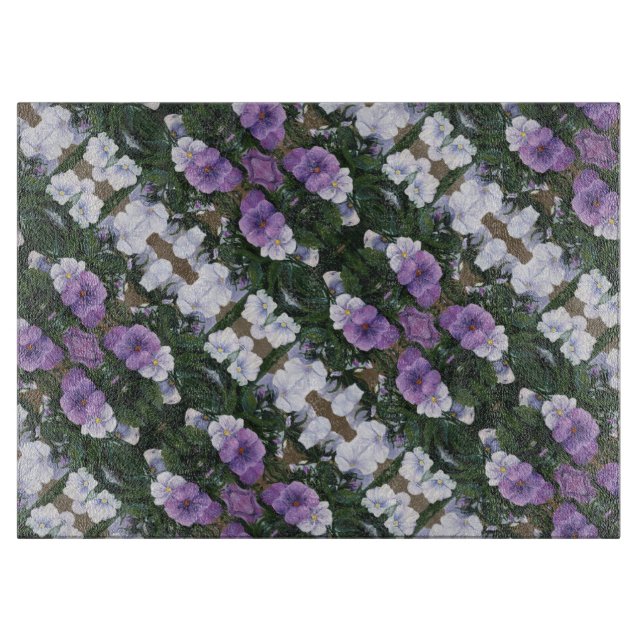 Glasköksduk - Lavender Mallow #2 (Framsidan)