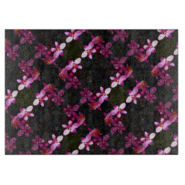 Glasköksduk - Lila Orchids