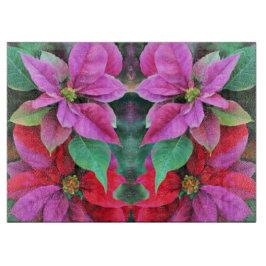 Glasköksduk - Poinsettias