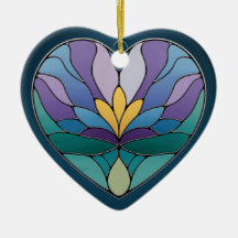 Glaskonst, Abstrakt, färglasaktigt glas