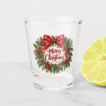 Glaskopp för jultomtekrans Shot Glass