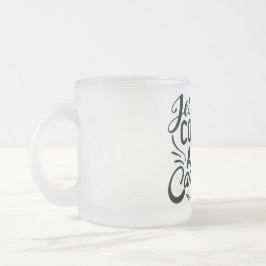 Glasläger Mugg, frostat Frostad Glasmugg