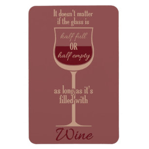 Glasmagnet Vita Vin Magnet