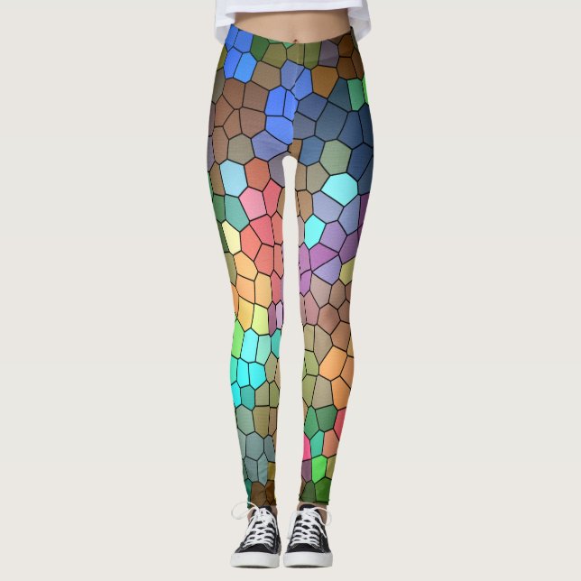 Glasmålning av Shirley Taylor Leggings (Framsida)