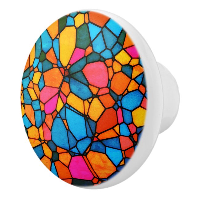 Glasmålning Knopp (Höger)