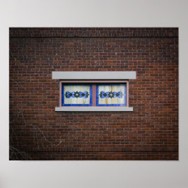 Glasmålning Poster