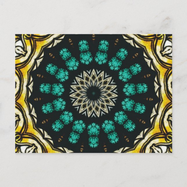 Glasmålning Vykort (Framsida)