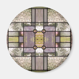Glasmålningstryck Magnet