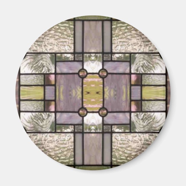 Glasmålningstryck Magnet (Framsidan)