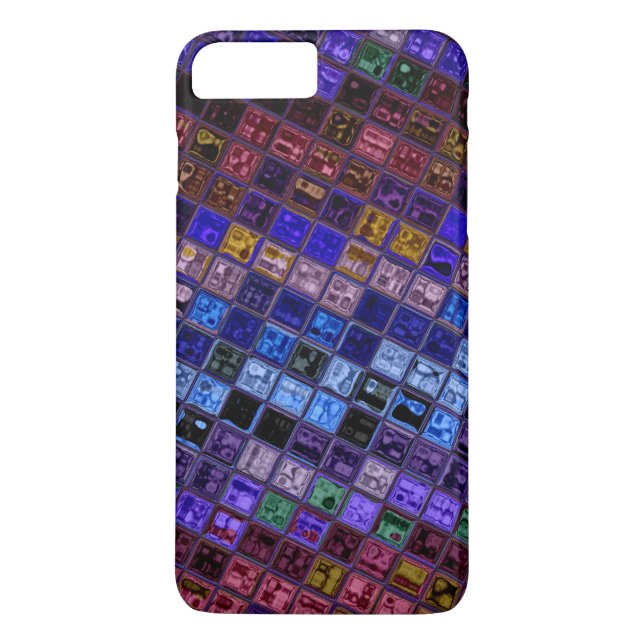 Glasmosaic Mönster #18 Case-Mate iPhone Skal (Baksida)