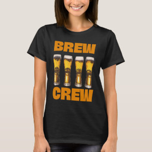 Glasögon av alkoholhaltiga drycker i pub t shirt