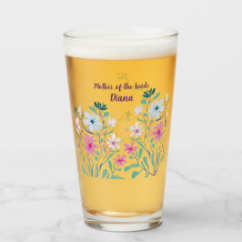 Glasögon av budens mamma Bouquet Bröllop Glaskopp