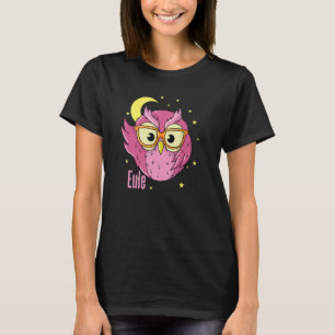 Glasögon av vilotyp Uggla, nattfångare Uggla God m T Shirt