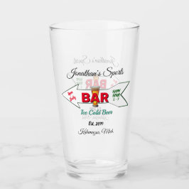 Glasögon för hemmasport Pub Beer Soda Tumblers Glaskopp