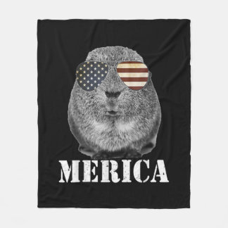 Glasögon från Funny Guinea Gris Merica Patriotic U Fleecefilt