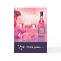 Glasögon i ro Färgad - tack för ditt kort, Anpassa