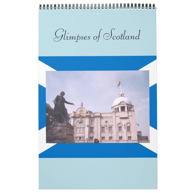 Glasögon i Skottland Kalender (Omslag)