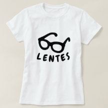 glasögon och text Lentes: glasögon i Galician