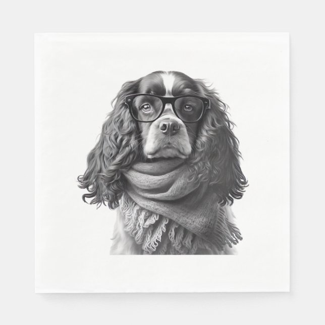 Glasögon Pappersservett (Framsidan)