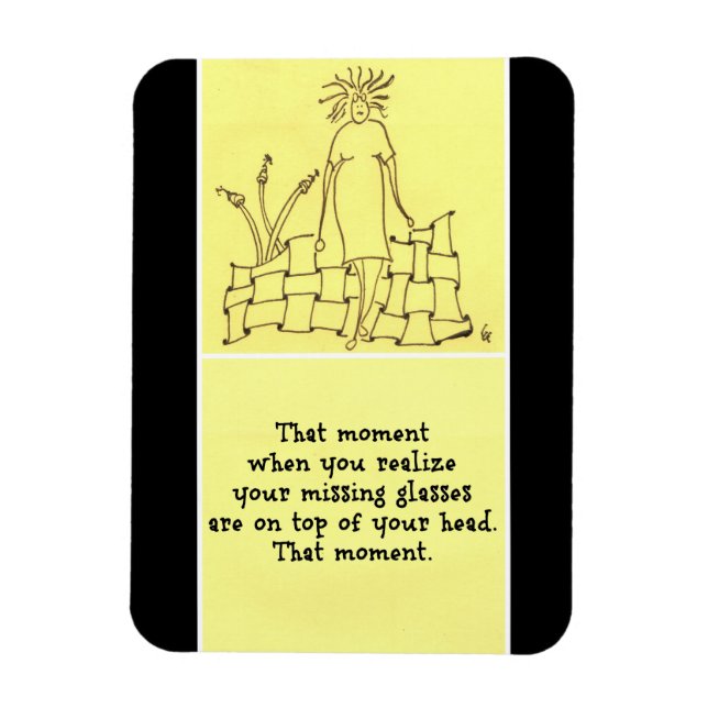 Glasögon som saknas magnet (Vertikal)