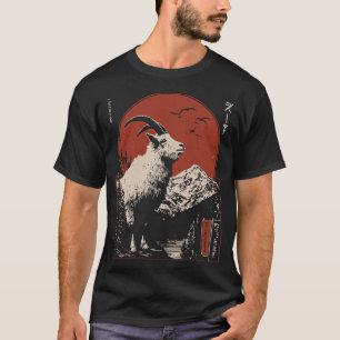 Glasögonbergartad alpjakt t shirt