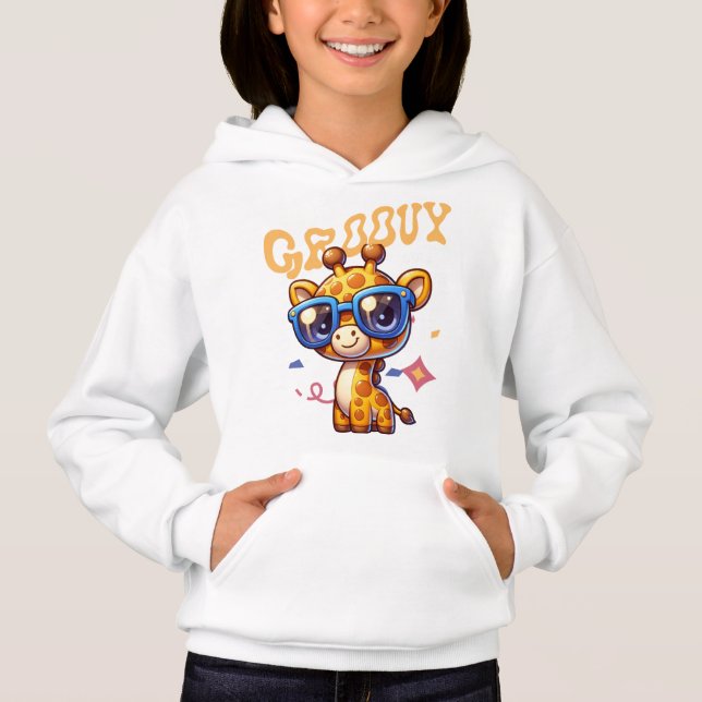 Glasögonhund Söt Karaktärsdesign T Shirt (Framsida)