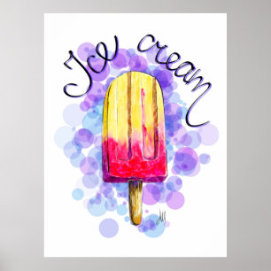 Glasögonillustration Poster