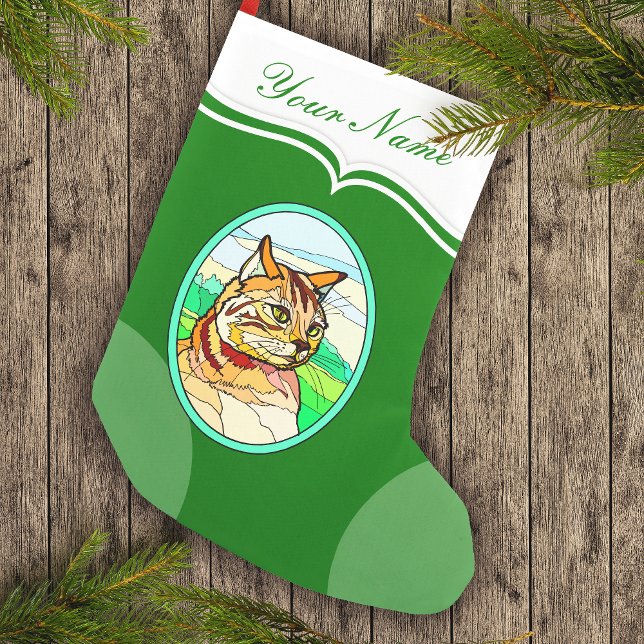 Glasögonlock 1 liten julstrumpa (Skapare uppladdad)