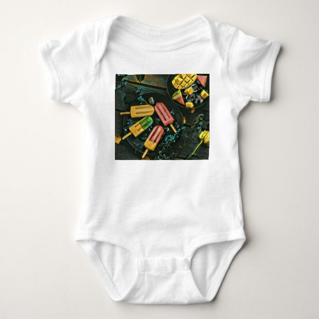 Glaspropp i färglös glass t shirt (Framsida)