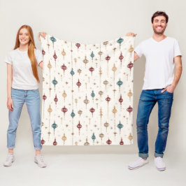 Glasprydnad i vintage-stil fleecefilt