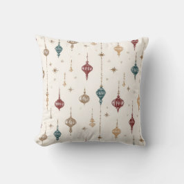 Glasprydnad i vintage-stil kudde