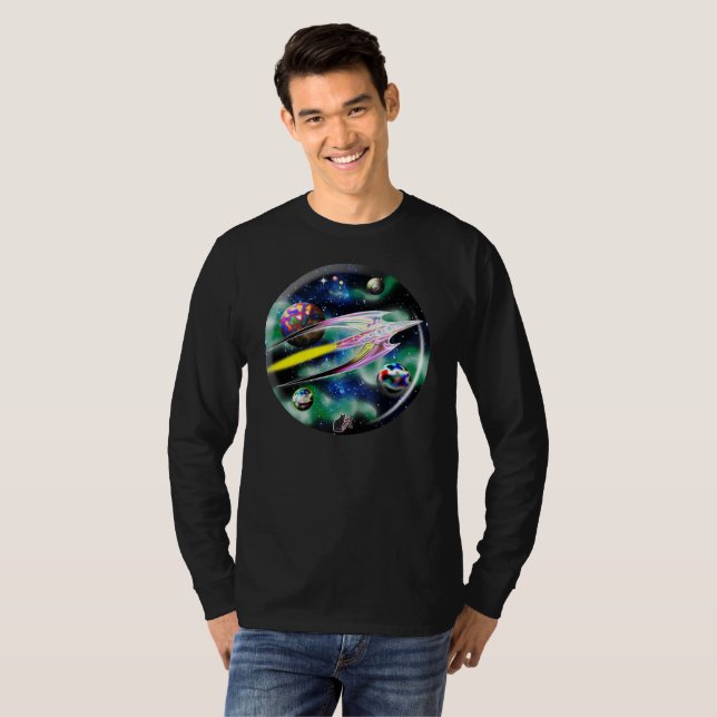 Glasraket T-Shirt (Hel framsida)