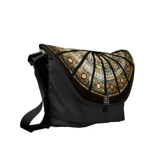 Glasruta, fastsatt kurir väska