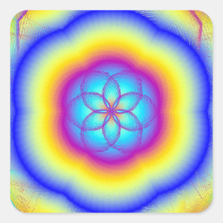 Glasrutor för fallskärmar för utearmeringstangent fyrkantigt klistermärke