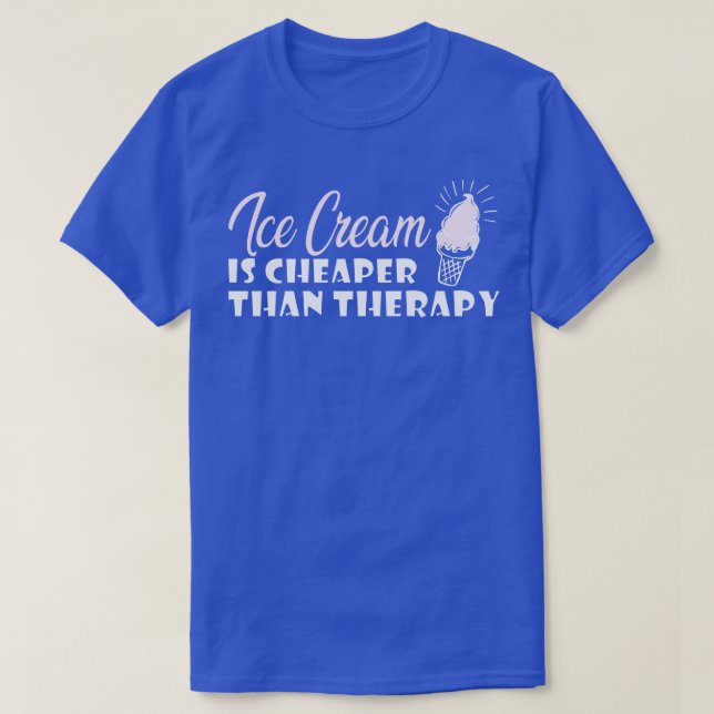 Glass är billigare än behandling t shirt (Design framsida)