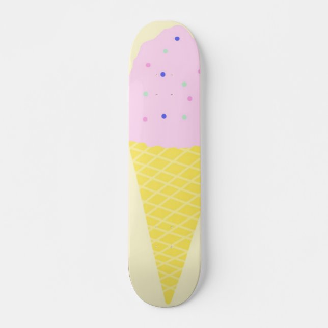 glass art mini skateboard bräda 18,5 cm (Framsida)
