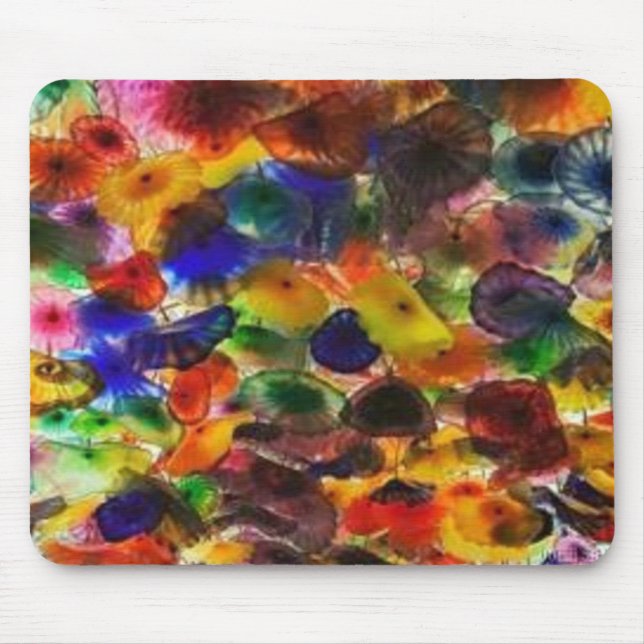 Glass Art Work Mousepad Musmatta (Framsidan)