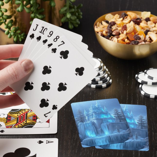 Glass av frysta drömmar casinokort (På plats)