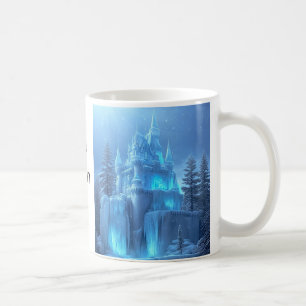 Glass av frysta drömmar kaffemugg