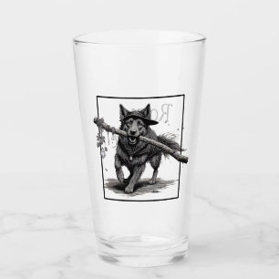 Glass av narkotika-, rogue- och Rye Pint-glas Glaskopp