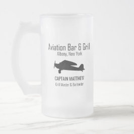 Glass av Pub och grill Frostat Ölglas