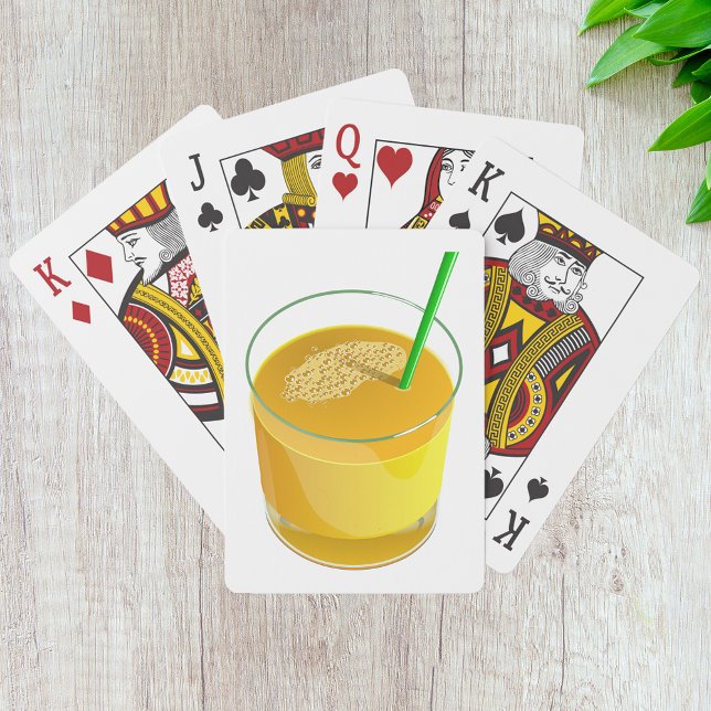 Glass av uppspelningskort för juicer casinokort (Skapare uppladdad)