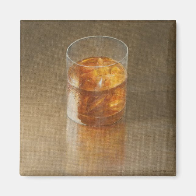 Glass av whisky 2010 magnet (Framsidan)