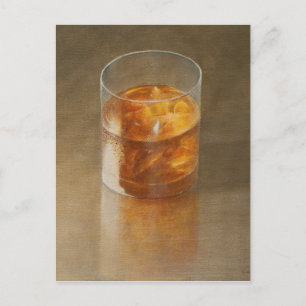 Glass av whisky 2010 vykort