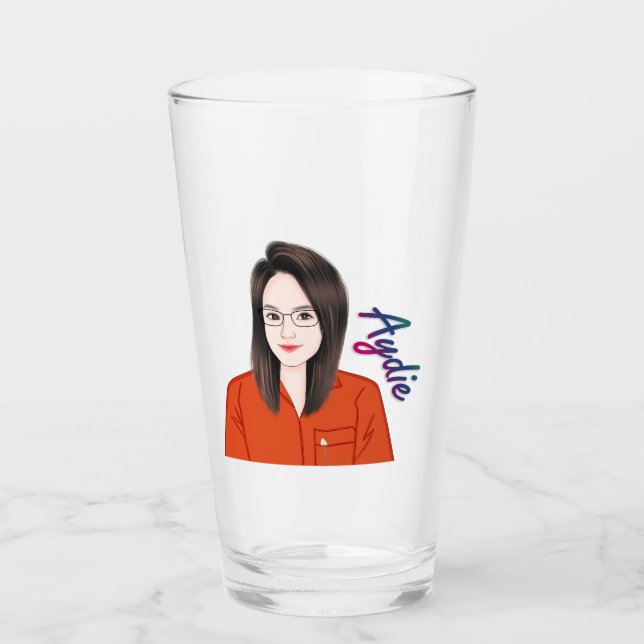 Glass - Aydie Glaskopp (Framsida)