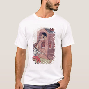 Glass blåsare, från 'Tractatus de Herbis' Tee