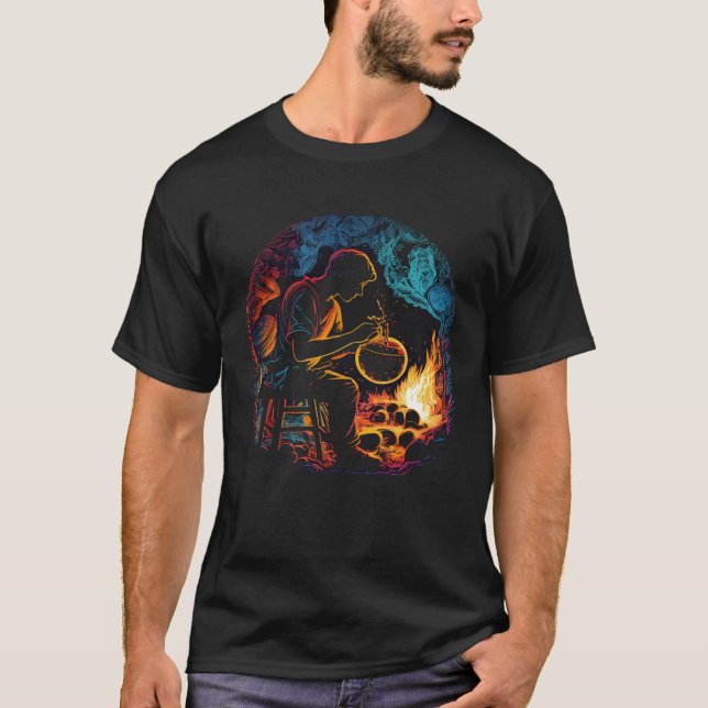 Glass Blowing  Graphic Tees for Men Women Boys Gir T Shirt (Framsida)