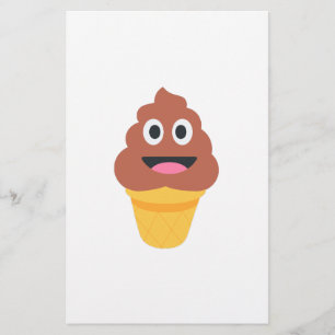 glass cone poo emoji brevpapper
