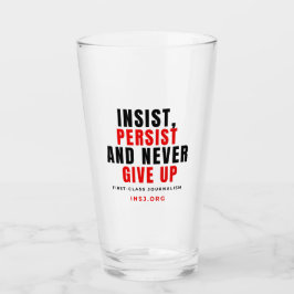 Glass Cup - Never Stop Glaskopp