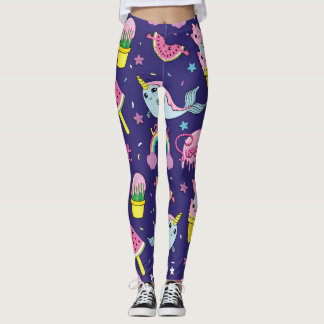 Glass: Cute Seamless Leggings